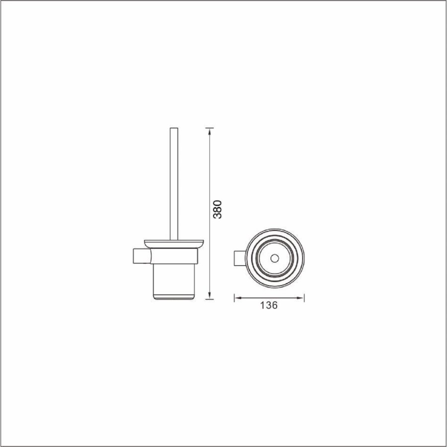 3 Piece Bathroom Accessory Set- Brooke