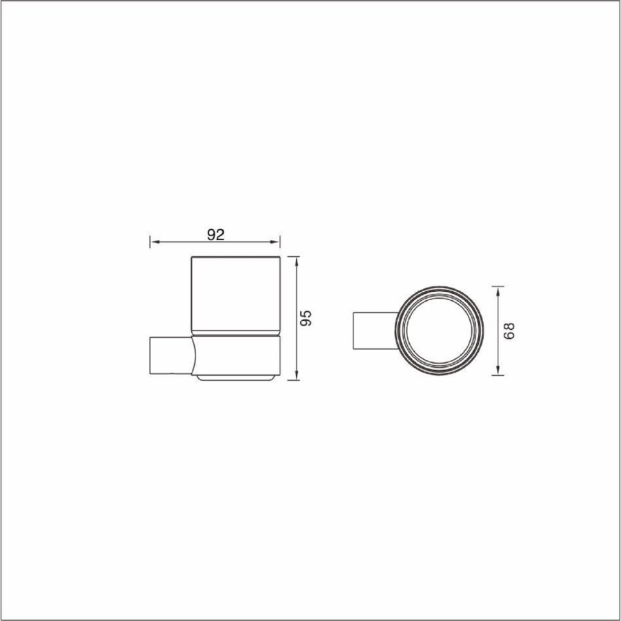 3 Piece Bathroom Accessory Set- Brooke