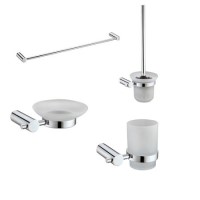 4 Piece Bathroom Accessory Set- Warren