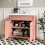 800mm Pink Freestanding Vanity Unit with Basin - Avebury