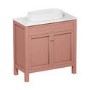800mm Pink Freestanding Countertop Vanity Unit with Basin - Avebury