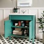 800mm Green Freestanding Vanity Unit with Basin - Avebury