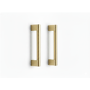 Brushed Brass Ashford Handle Pack of Two