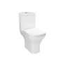 Close Coupled Corner Cloakroom Toilet with Soft Close Seat - Austin