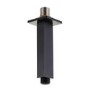 Black Concealed Shower Mixer with Triple Control & Square Ceiling Mounted Head – Zana