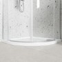 800mm Frameless Quadrant Shower Enclosure - Aquila