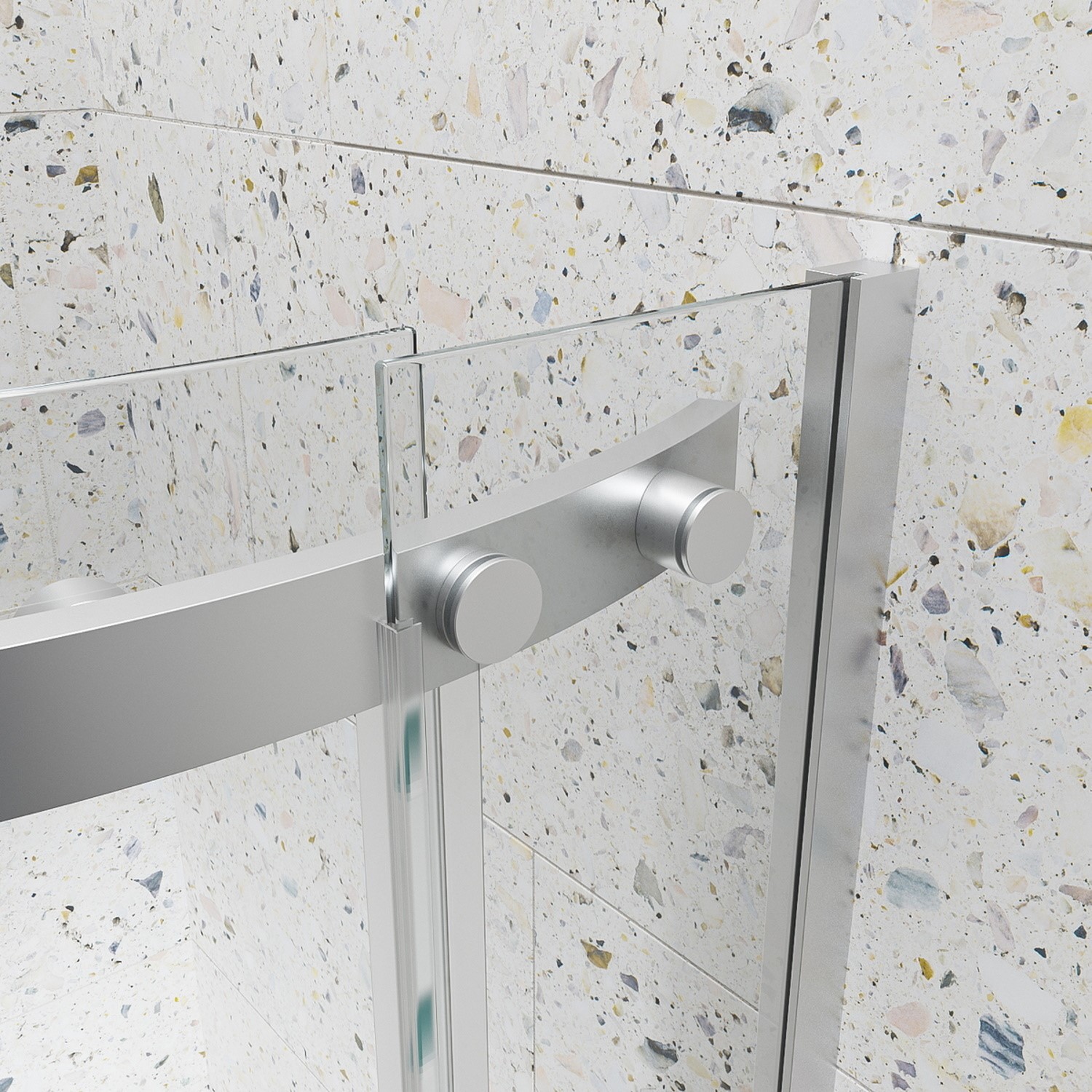 900mm Frameless Quadrant Shower Enclosure Aquila Furniture123