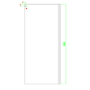 Black 8mm Glass Frameless Rectangular Sliding Shower Enclosure 1200x900mm - Aquila