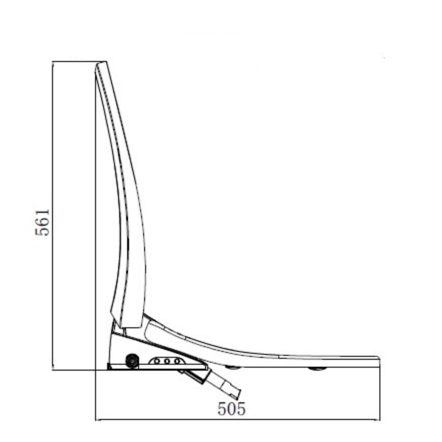 Close Coupled Toilet with Smart Bidet Toilet Seat