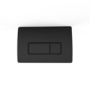 Concealed Cistern 1170mm Pneumatic Frame with Matt Black Flush Plate - Elira