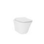 Grade A1 - Wall Hung Rimless Toilet with Soft Close Seat - Boston