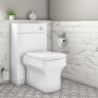 Grade A1 - Back to Wall Rimless Toilet and Soft Close Seat - Ashford