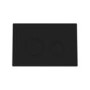 Black Square Wall Hung Rimless Toilet with Soft Close Seat Cistern Frame and Black Flush - Augusta