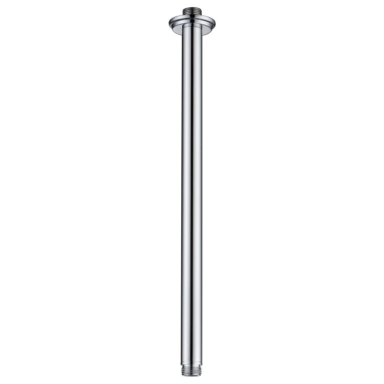 230mm Chrome Traditional Shower Head with Ceiling Arm