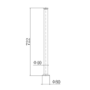Grade A1 - Chrome Freestanding Bath Shower Mixer Tap - Helston