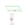 900mm Square Pivot Shower Enclosure - Lyra