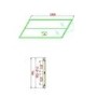 760 x 900mm Rectangular Bi Fold Shower Enclosure - Carina