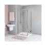 800 x 900mm Rectangular Bi Fold Shower Enclosure - Carina