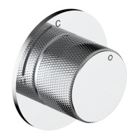 Chrome Single Outlet Shower Valve Zanda