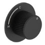 Matt Black Overflow Bath Filler Thermostatic Mixer Shower Set - Arissa