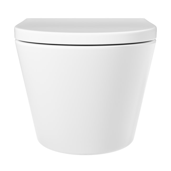 Wall Hung Rimless Toilet with Soft Close Seat - Newport