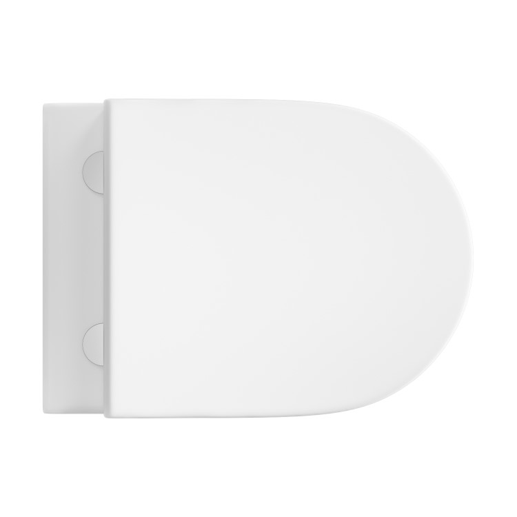 Wall Hung Rimless Toilet with Soft Close Seat - Newport