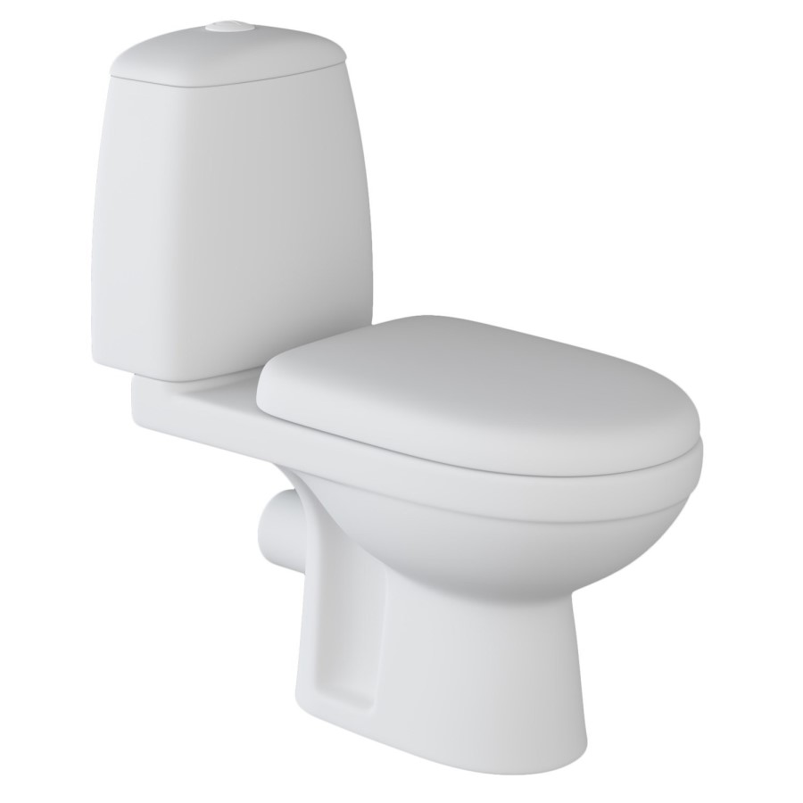 Cova Close Coupled Toilet with Soft Close Seat