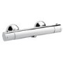 Minimalist Deluxe Thermostatic Bar Shower Valve Cima Multi Function Slide Shower Rail Kit