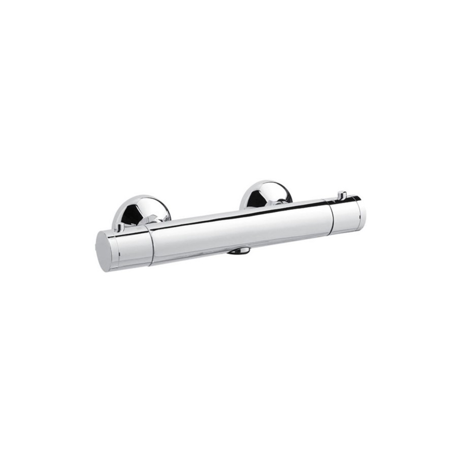 Minimalist Deluxe Thermostatic Bar Shower Valve Cima Multi Function Slide Shower Rail Kit 