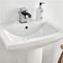 Tabor 460mm Basin and Pedestal - tap