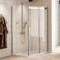 1000 x 900 Aquafloe Elite 8mm Sliding Shower Enclosure