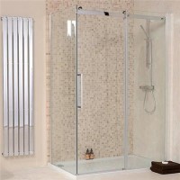 1200 x 900 Aquafloe Elite 8mm Sliding Shower Enclosure Old