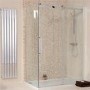 1200 x 900 Aquafloe Elite 8mm Sliding Shower Enclosure Old