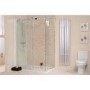 1200 x 900 Aquafloe Elite 8mm Sliding Shower Enclosure Old