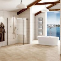 1200 x 900 Aquafloe Elite 8mm Sliding Shower Enclosure Easy Clean Glass