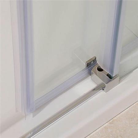 Sliding Shower Enclosure 1400 x 800mm - 8mm Easy Clean Glass - Aquafloe Elite Range