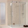 Sliding Shower Enclosure 1400 x 900 - 8mm Standard Glass - Aquafloe Elite Range