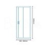 Quadrant Enclosure 900mm - 8mm Glass -  AquaFloe Elite ll Range