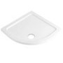 Quadrant Shower Enclosure 900mm with Shower Tray - 6mm Glass - Aquafloe Range