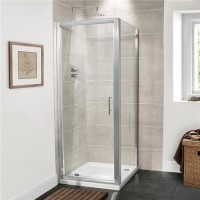 Pivot Shower Enclosure 800 x 760mm - 6mm Glass - Aquafloe Range Pivot Shower Enclosure 800 x 760mm - 6mm Glass - Aquafloe Range