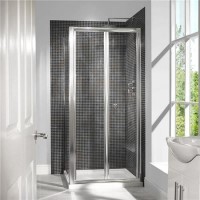 1000 x 800 Bi Fold Shower Enclosure - 6mm Glass