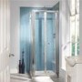 Bi Fold Door Enclosure 700mm - 6mm Glass - Aquafloe Range