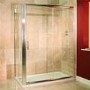 Sliding Shower Enclosure 1400 x 800mm  - 6mm Glass - Aquafloe Range