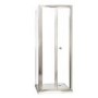 Bi-Fold Shower Enclosure with Tray 800 x 760mm - 6mm Glass - Aquafloe Range
