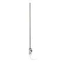 600 x 800 Beta Heat Electric Square Chrome Heated Towel Rail