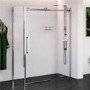 Sliding Shower Door Left Hand 1600mm - 10mm Glass - Trinity Premium Range