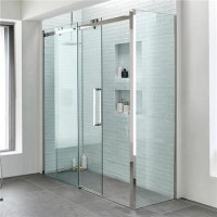 Shower Enclosure Right Hand 1400mm with Side Panel 800mm - 10mm Glass - Trinity Premium Range