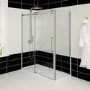 Sliding Shower Enclosure Right Hand 1400 x 800mm -  10mm Glass - Trinity Range
