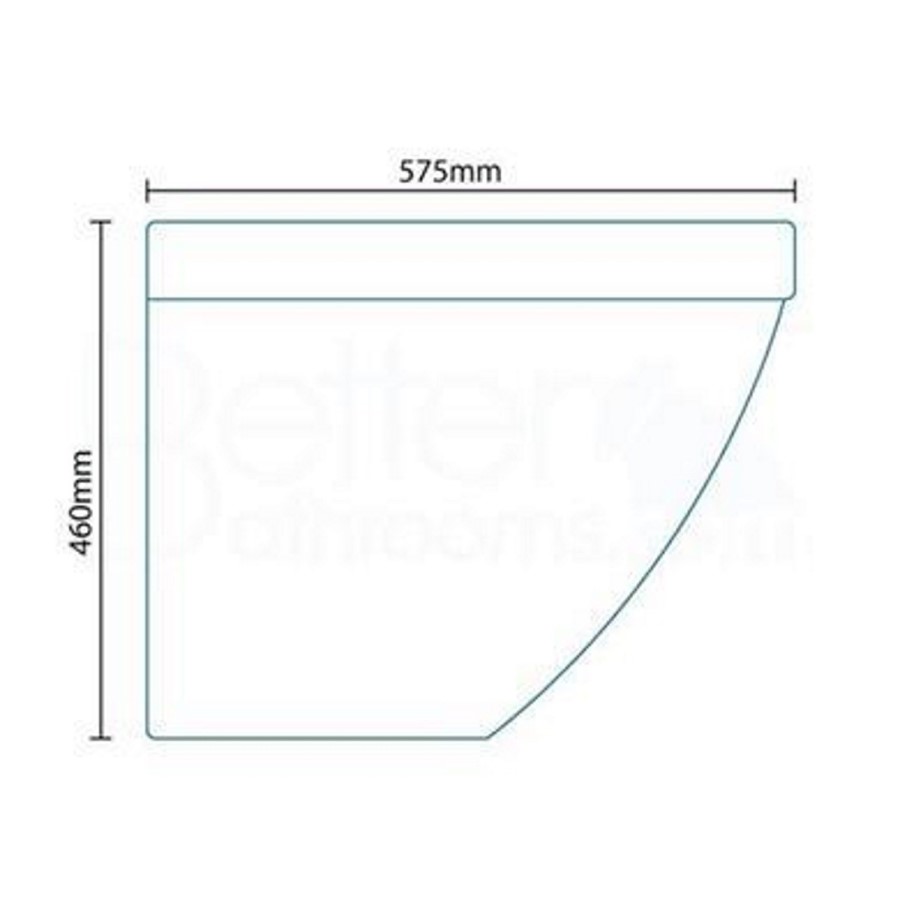 Aurora Back To Wall Toilet & Soft Close Seat
