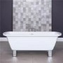 Tabor 1670 x 750 Freestanding Bath with Modern Feet